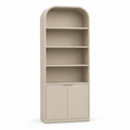 Bibliothèque arche beige sable 80x35x180 cm